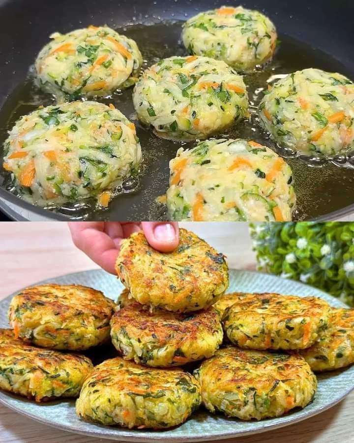 Zucchini and Potato Patties Recipe