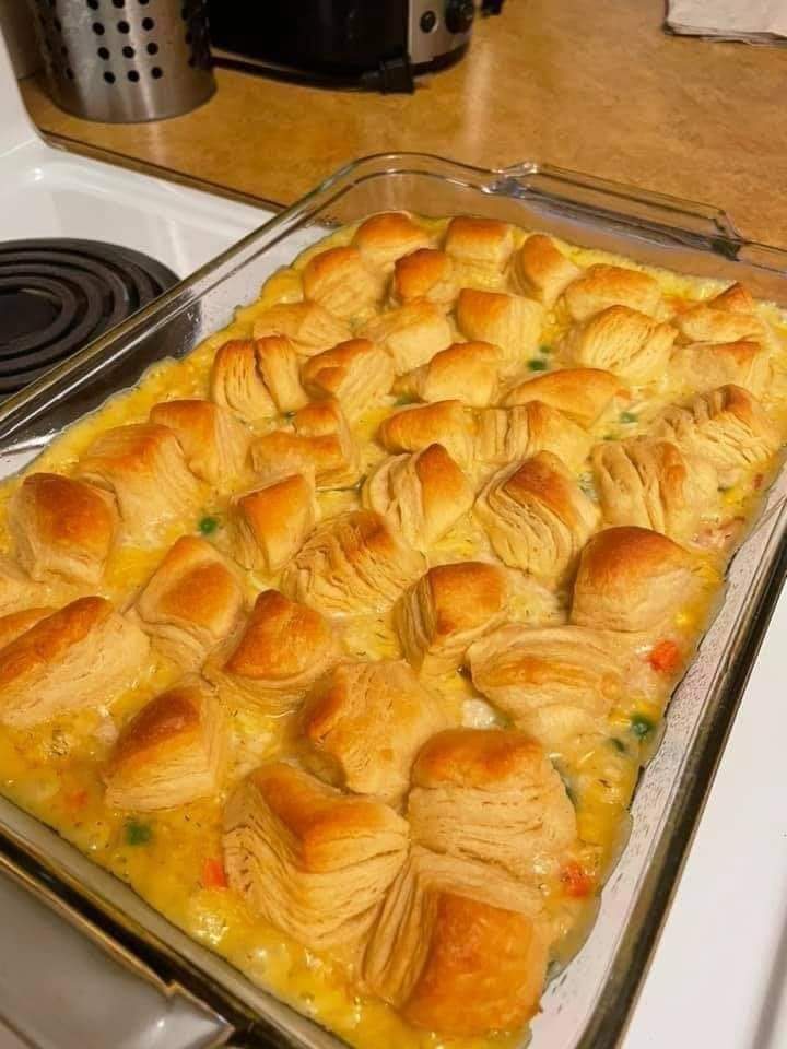 Chicken Pot Pie Bubble-Up Bake recipes