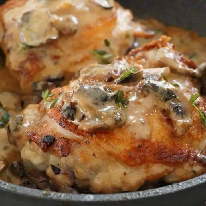 Creamy Mushroom Chicken